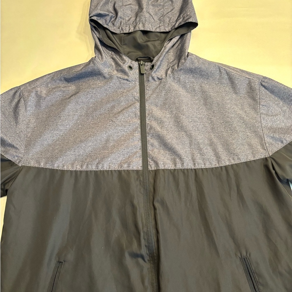 CSG Athletic Men's Gray Hooded Jacket